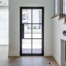 Load image into Gallery viewer, Euro 36" x 96" RH Inswing Entryway Iron Door