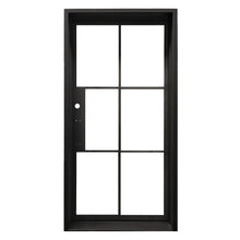 Load image into Gallery viewer, Euro 36" x 96" RH Inswing Entryway Iron Door