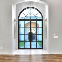 Load image into Gallery viewer, Euro Entryway Iron Door - 72&quot; x 96&quot; LH Inswing
