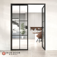 Load image into Gallery viewer, Euro Interior Double Door 64" x 96"