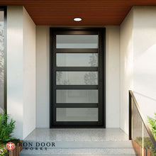 Load image into Gallery viewer, Pivot 60&quot; x 108&quot; LH Entryway Iron Door
