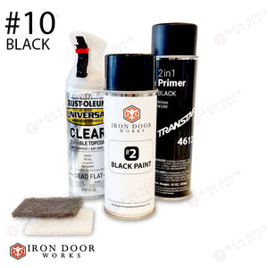 #10 Black Iron Door Touch-Up Kit