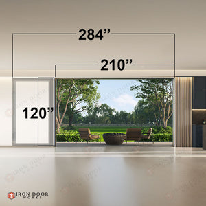 3 Panel Pocket Door Slider - Patio Door