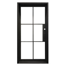 Load image into Gallery viewer, Euro 48&quot; x 96&quot; Entryway Iron Door - LH Inswing
