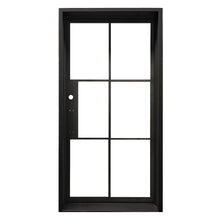 Load image into Gallery viewer, Euro 36&quot; x 96&quot; RH Inswing Entryway Iron Door
