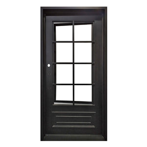 Craftsman Entryway Iron Door - 48" x 96" RH Inswing