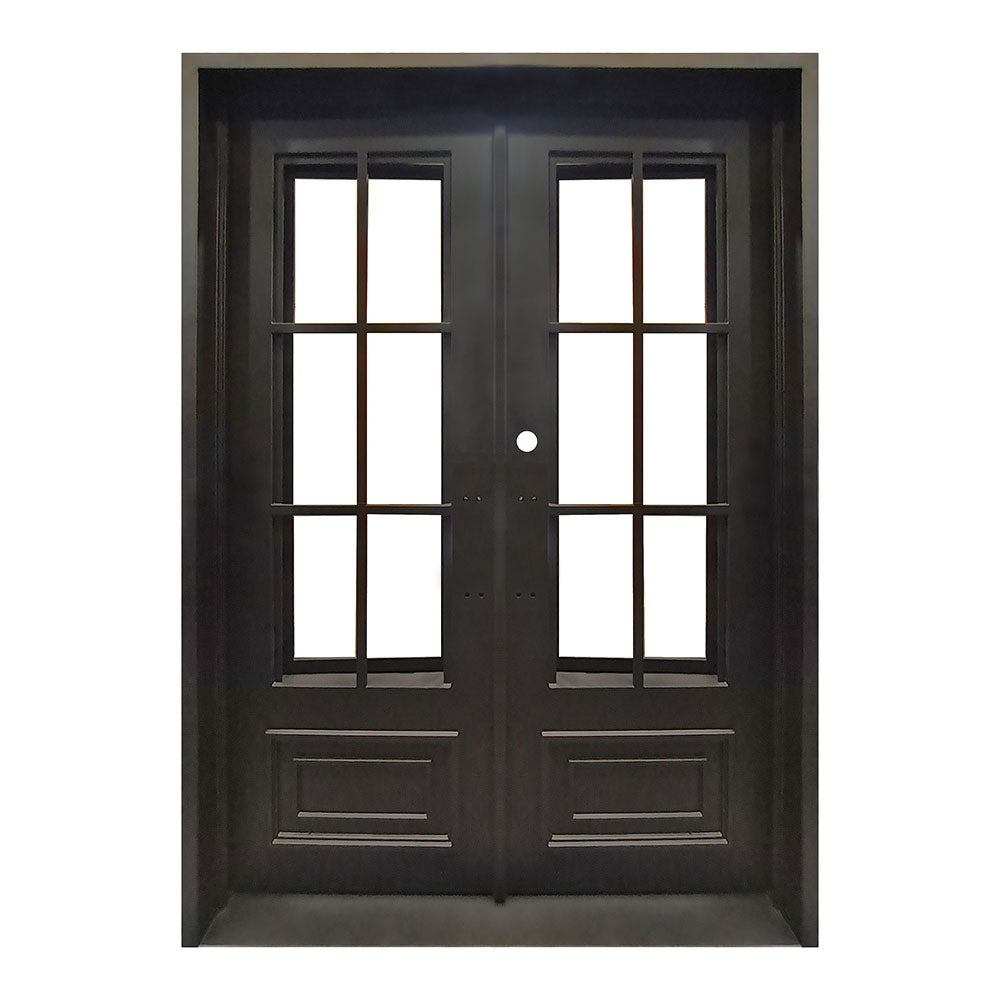 Craftsman Entryway Iron Door 72