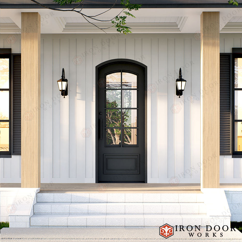 Craftsman Entryway Iron Door - 40