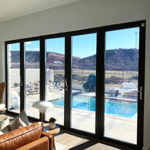 Load image into Gallery viewer, Four Panel Bi-fold Iron Door RH Outswing
