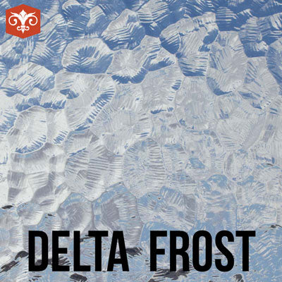 Delta Frost Glass Sample