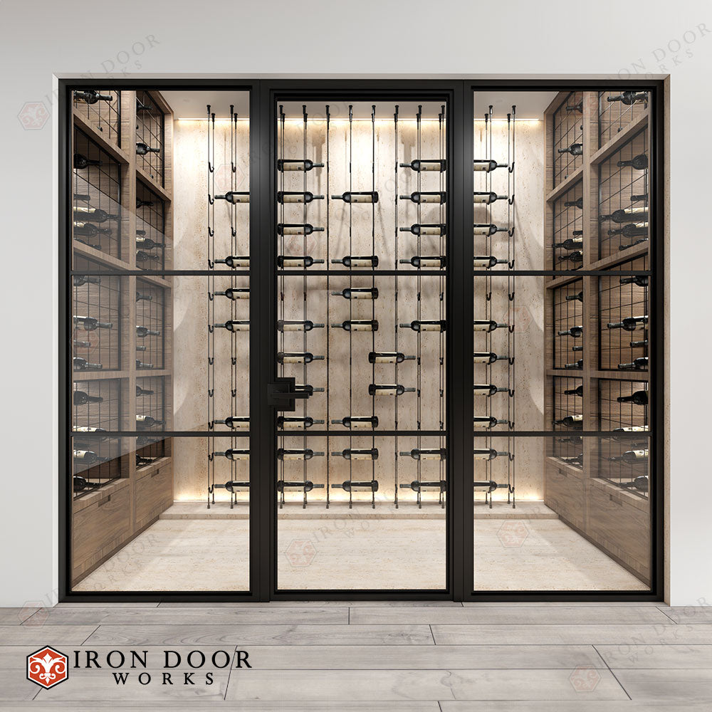 Wine Cellar Door Package – Iron Door Works LLC