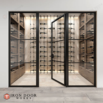 Wine Cellar Door Package – Iron Door Works LLC